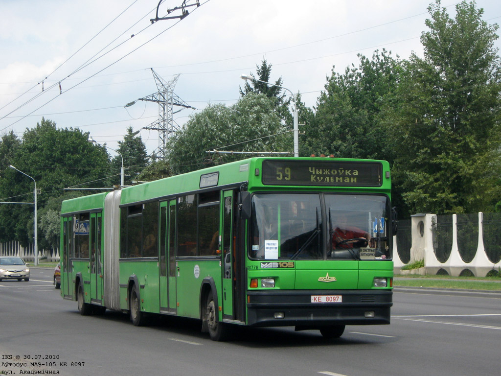 Minsk, MAZ-105.060 No. 032778