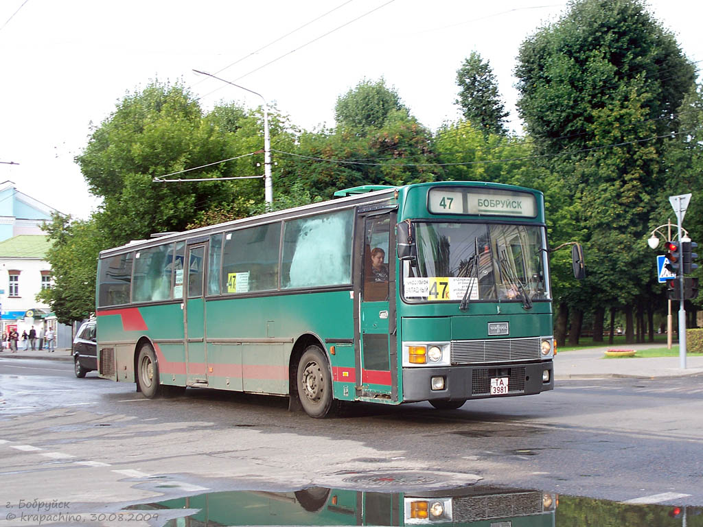 Bobruysk, Van Hool T8 Alizée 210 # ТА 3981