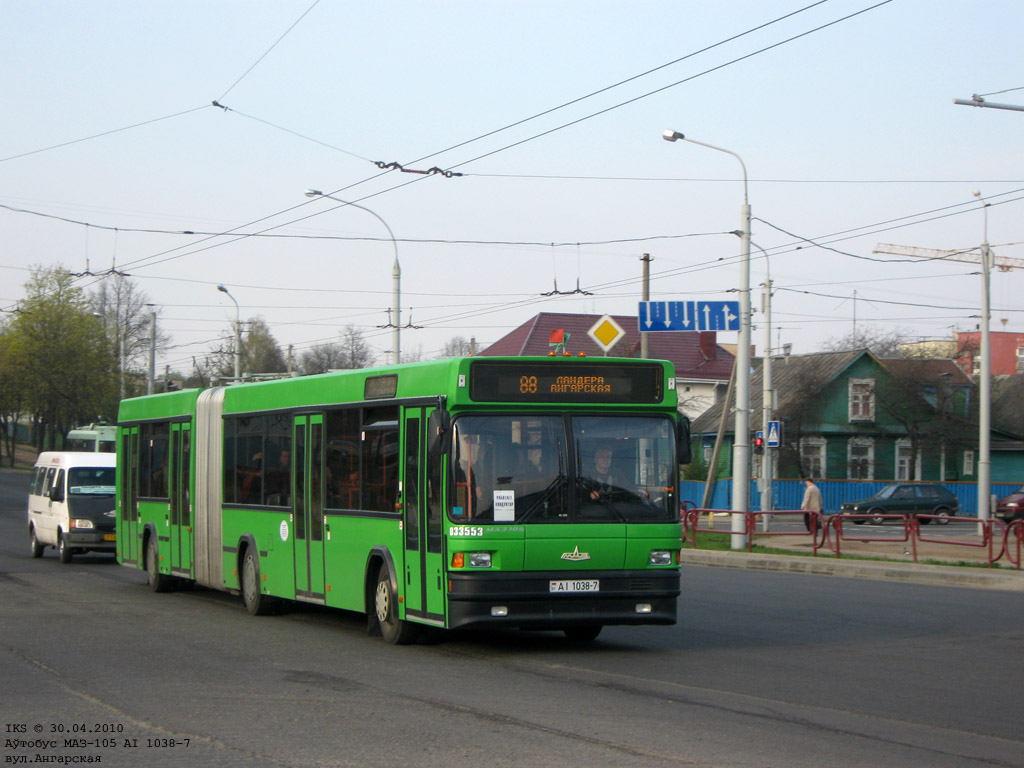 Minsk, MAZ-105.065 č. 033553