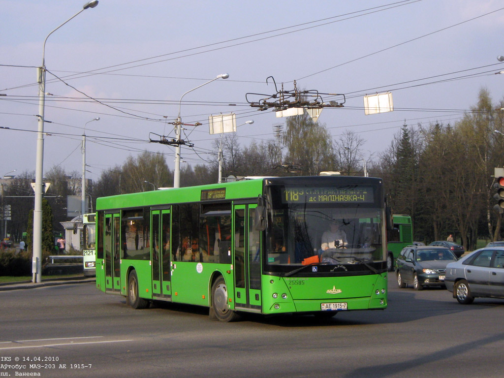 Minsk, MAZ-203.065 č. 025585