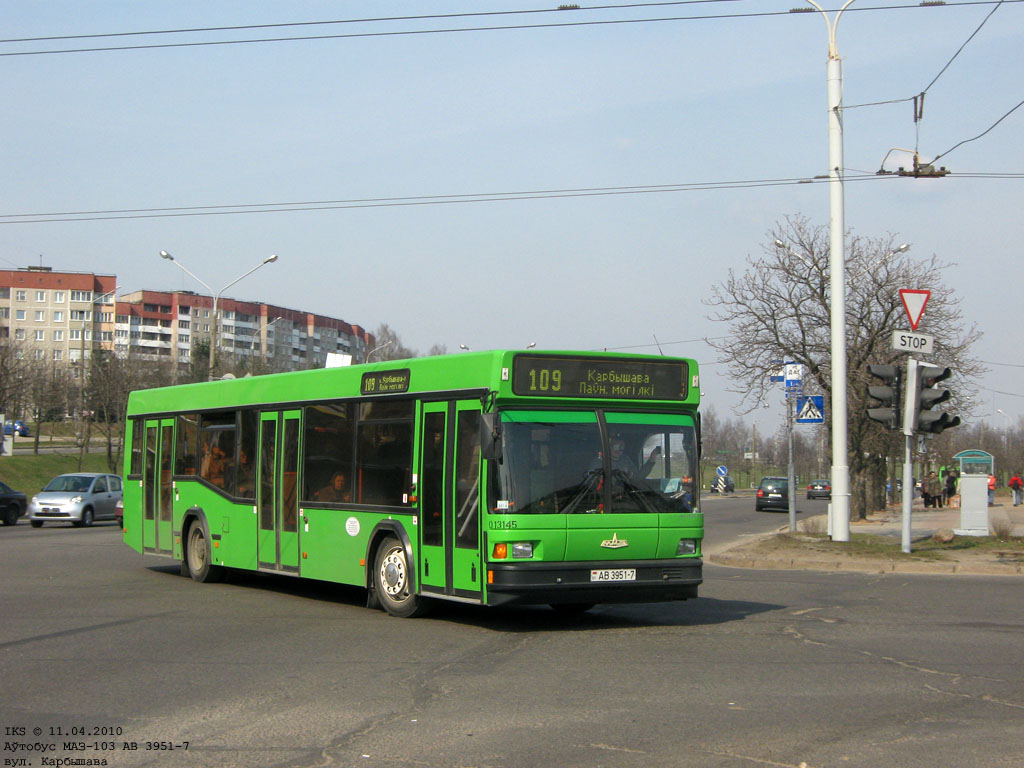 Minsk, MAZ-103.065 č. 013145