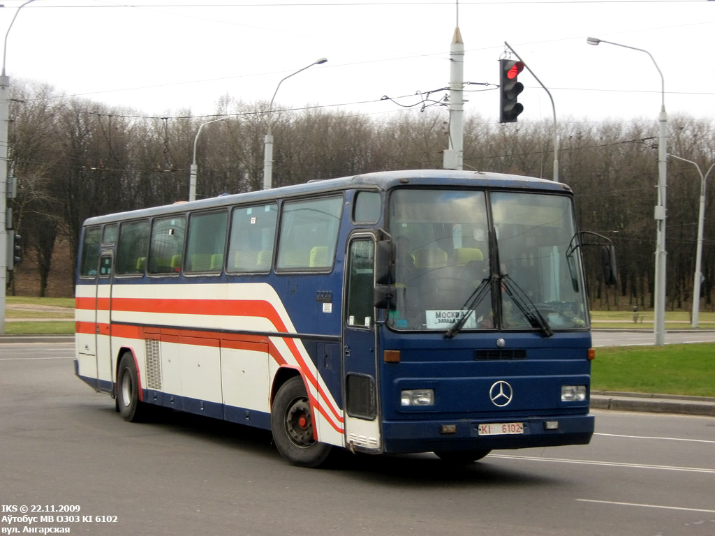 Minsk, Otomarsan Mercedes-Benz O303 №: КІ 6102