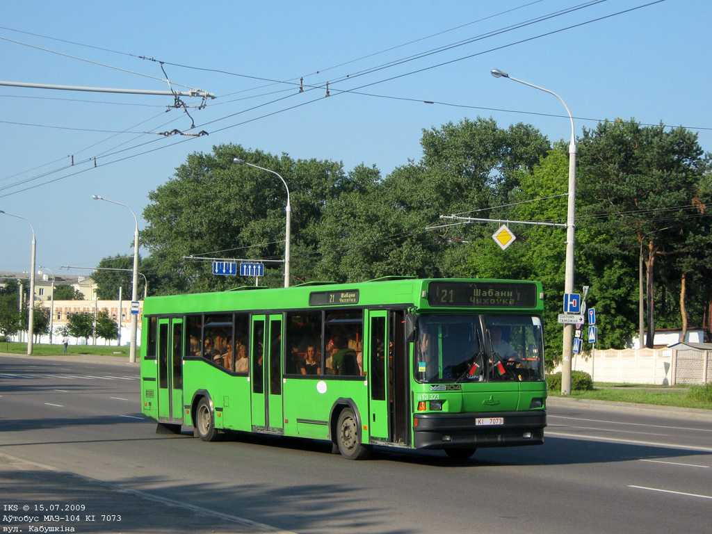 Minsk, MAZ-104.021 # 013323