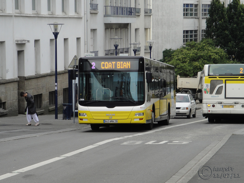 Brest, MAN A37 Lion's City NL**3 # 204