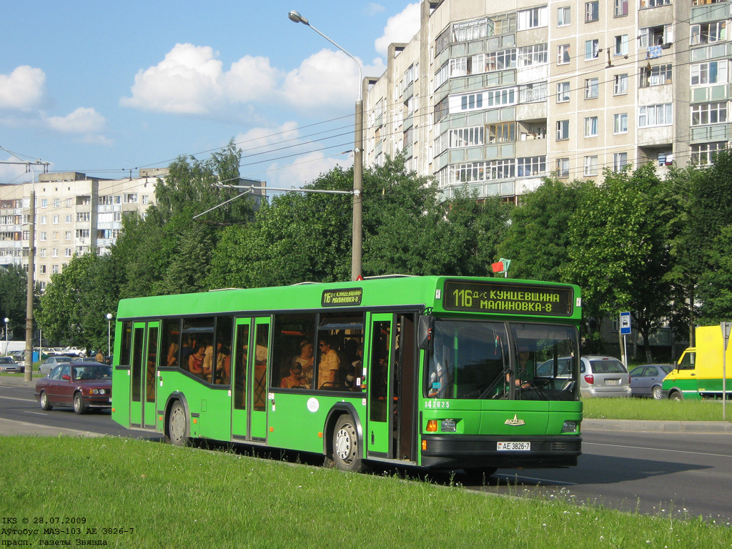 Minsk, MAZ-103.065 č. 042625