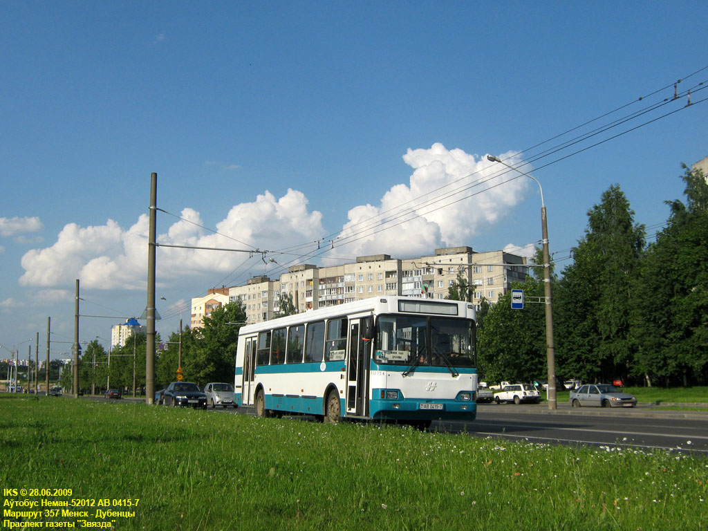 Minsk, Neman-52012 nr. 060781