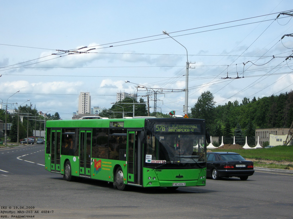 Minsk, MAZ-203.065 No. 023485