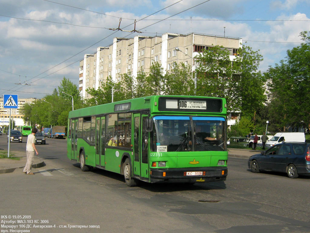 Minsk, MAZ-103.040 č. 022391