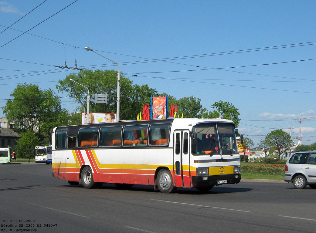 Minsk, Mercedes-Benz O303-13KHP-A # АІ 0490-7