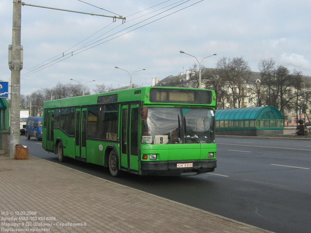 Minsk, MAZ-103.000 č. 013072