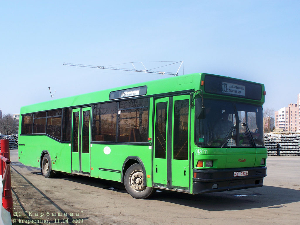 Minsk, MAZ-104.С20 №: 012611