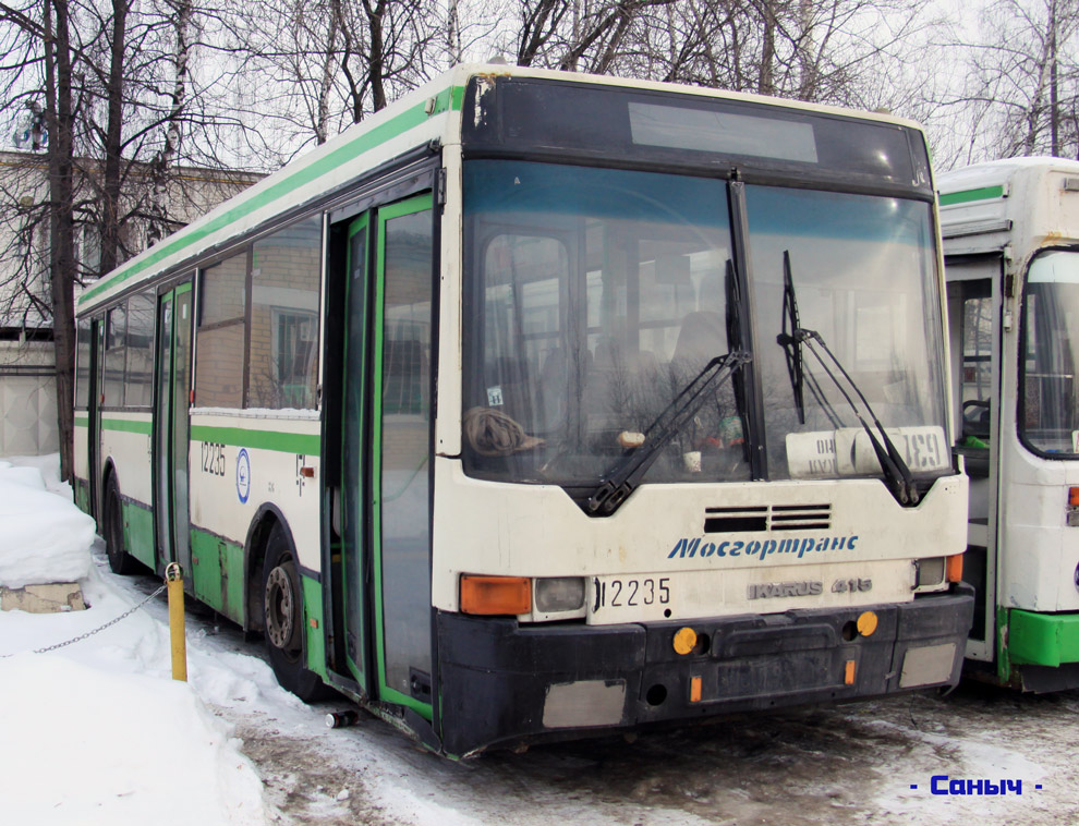Moscow, Ikarus 415.33 # 12235