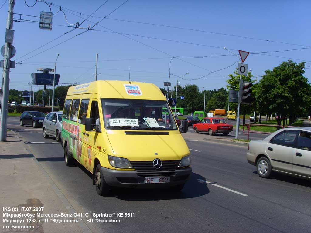 Minsk, Mercedes-Benz Sprinter 411CDI nr. 060143
