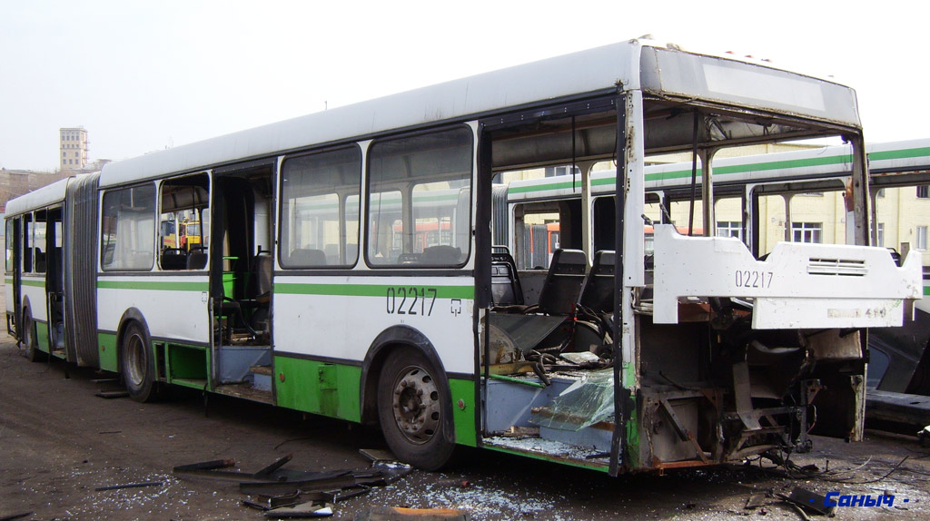 Moscow, Ikarus 435.17 # 02217