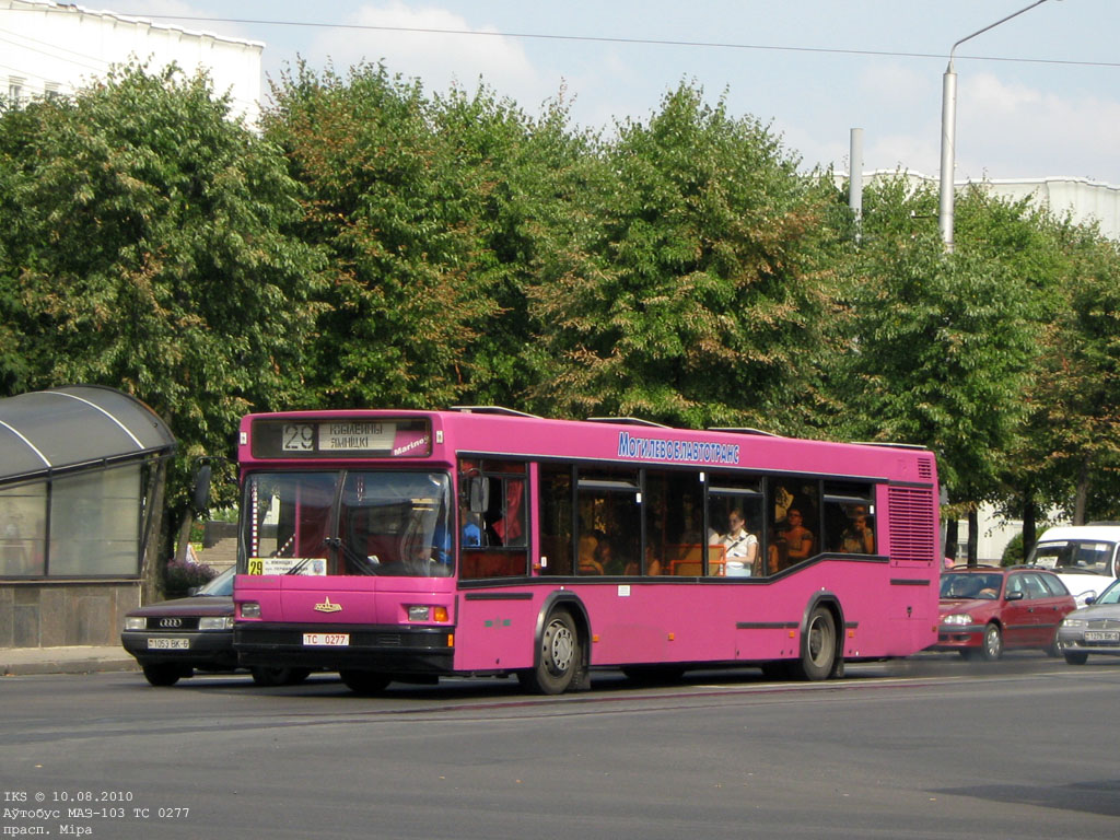 Mogilev, MAZ-103.062 No. 1080