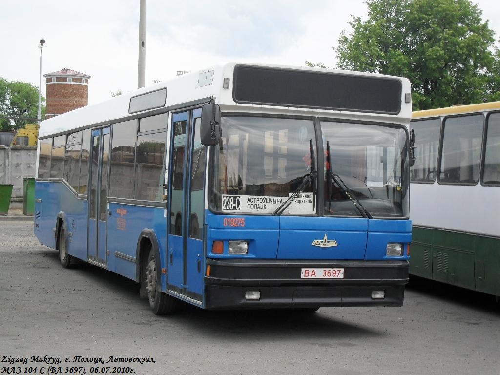 Polotsk, MAZ-104.С21 nr. 019275