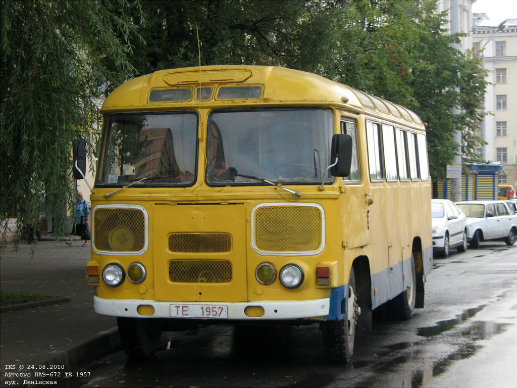 Mogilev, PAZ-672М # ТЕ 1957