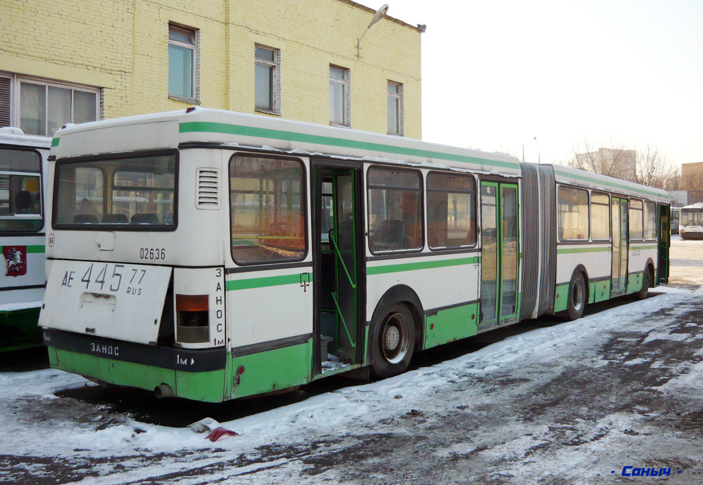 Moscow, Ikarus 435.17 # 02636