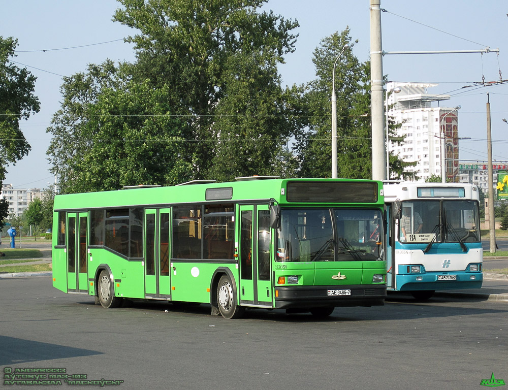 Minsk, MAZ-103.065 № 033651