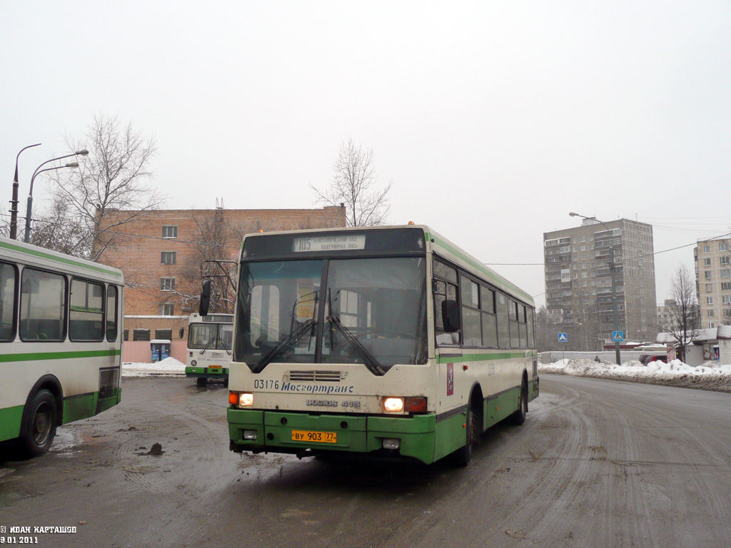 Moscow, Ikarus 415.33 № 03176