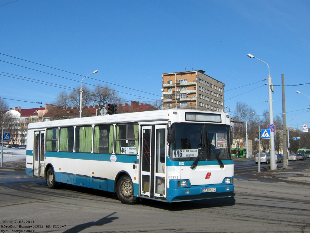Minsk, Neman-52012 č. 060992