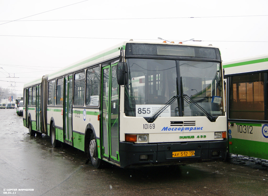 Moscow, Ikarus 435.17 nr. 10169