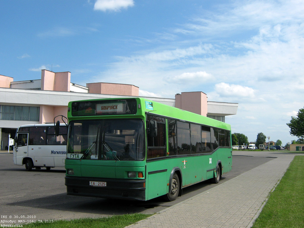 Bobrujsk, MAZ-104.С20 # 343