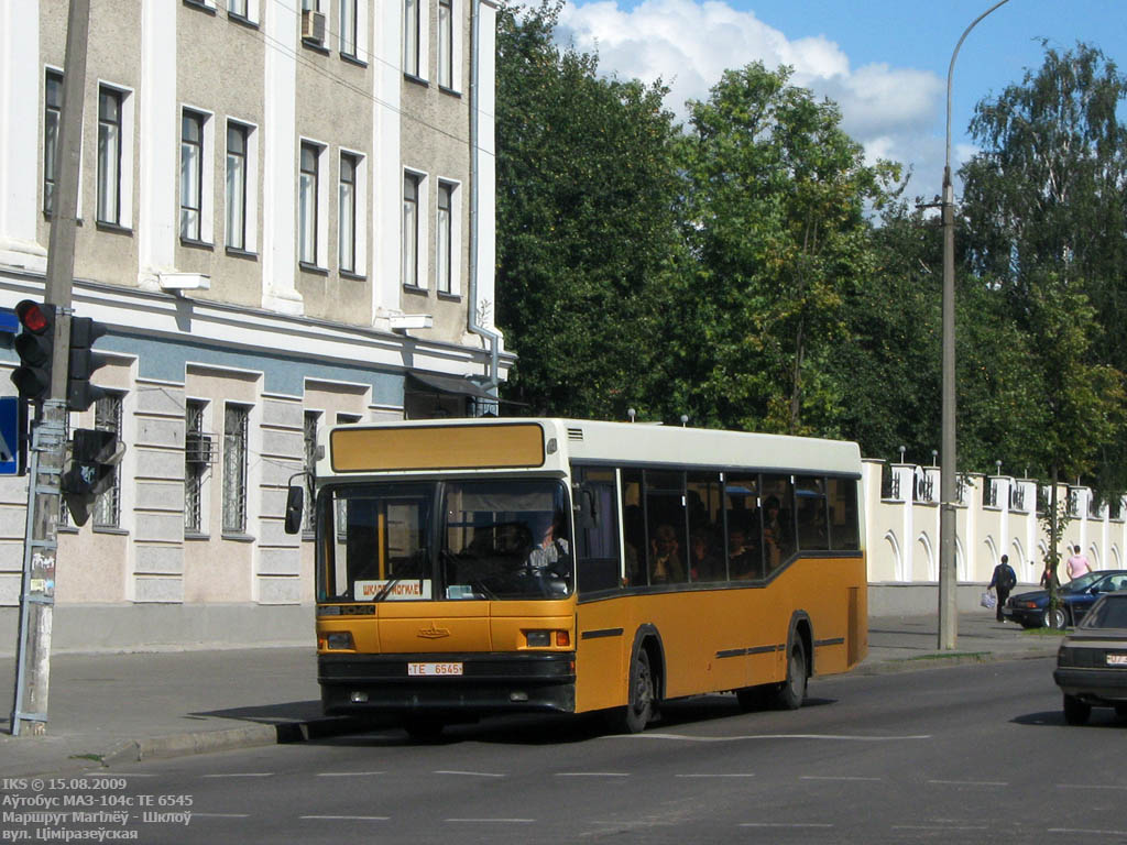 Shklov, MAZ-104.С21 # 10059