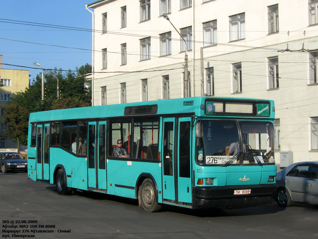Mogilev, MAZ-104.031 # 1050