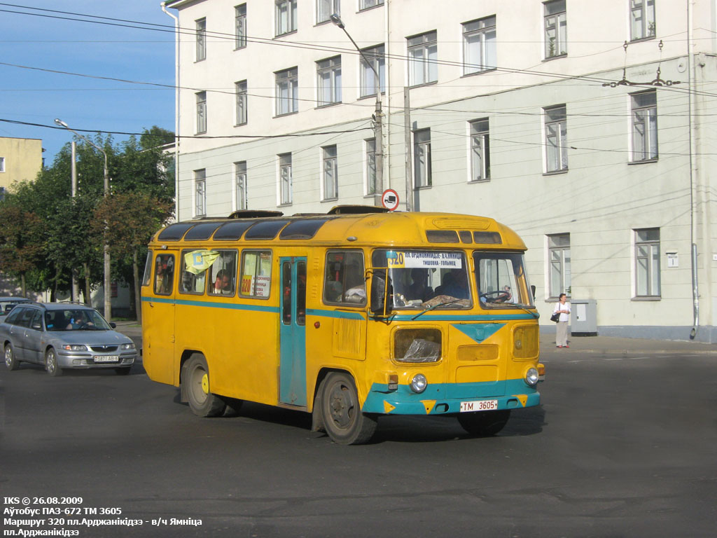 Mogilev, PAZ-672М nr. ТМ 3605