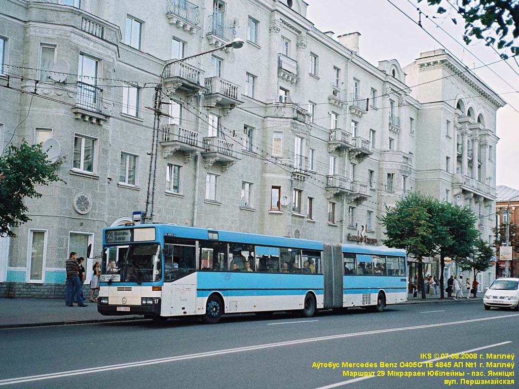 Mogilev, Mercedes-Benz O405G No. 1179