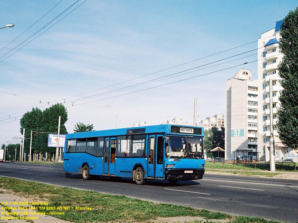 Mogilev, MAZ-104.С20 nr. 1027