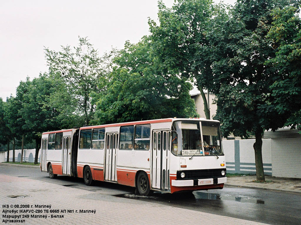Mogilev, Ikarus 280.02 No. 1144