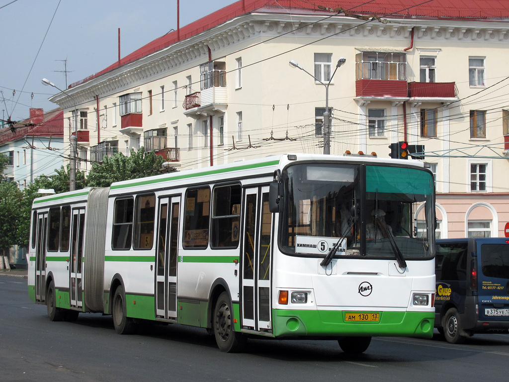 Saransk, LiAZ-6212.** č. АМ 130 13