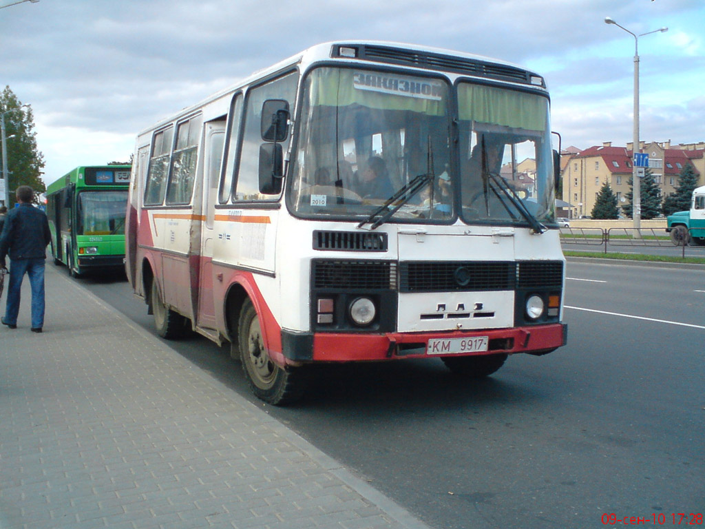 Салігорск, ПАЗ-3205* № КМ 9917