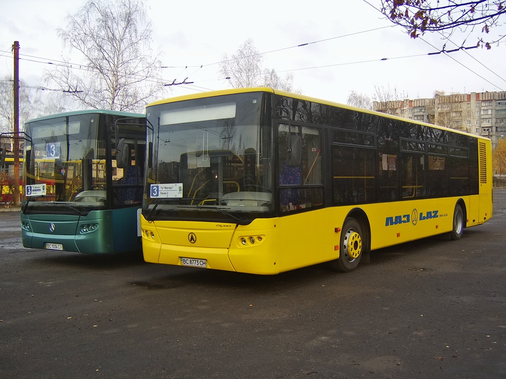 Lviv, LAZ A183D1 č. ВС 8773 СН