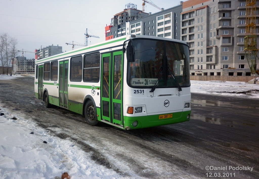 Chelyabinsk, LiAZ-5256.26 č. 2531