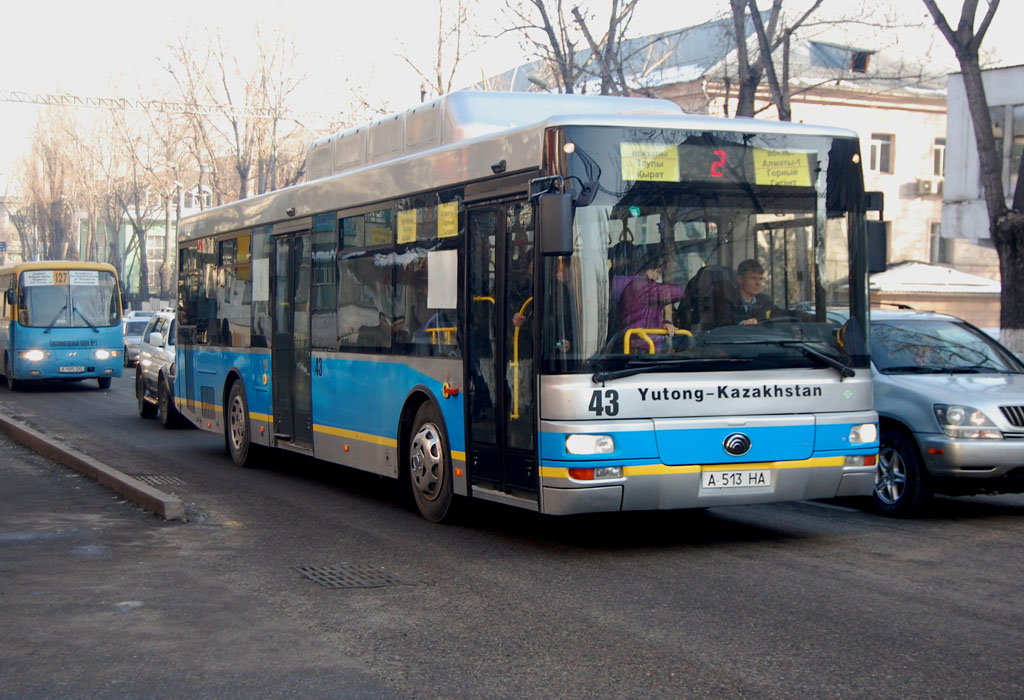 Almaty, Yutong-Kazakhstan ZK6120HGM № 043