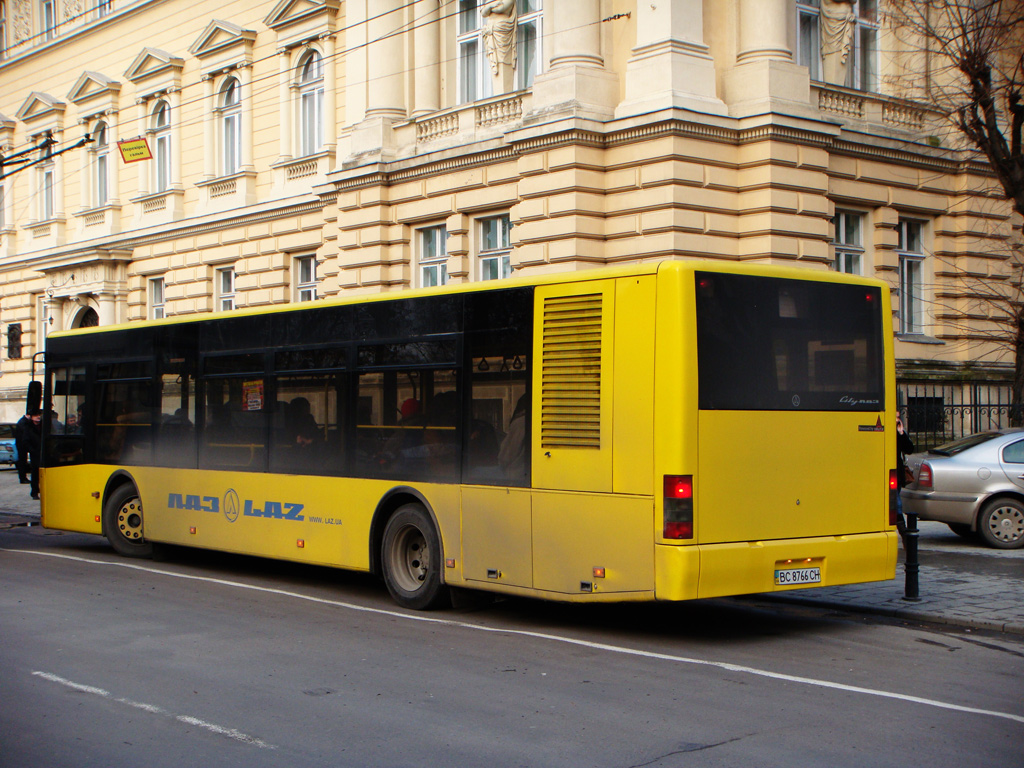 Lviv, LAZ A183D1 č. ВС 8766 СН