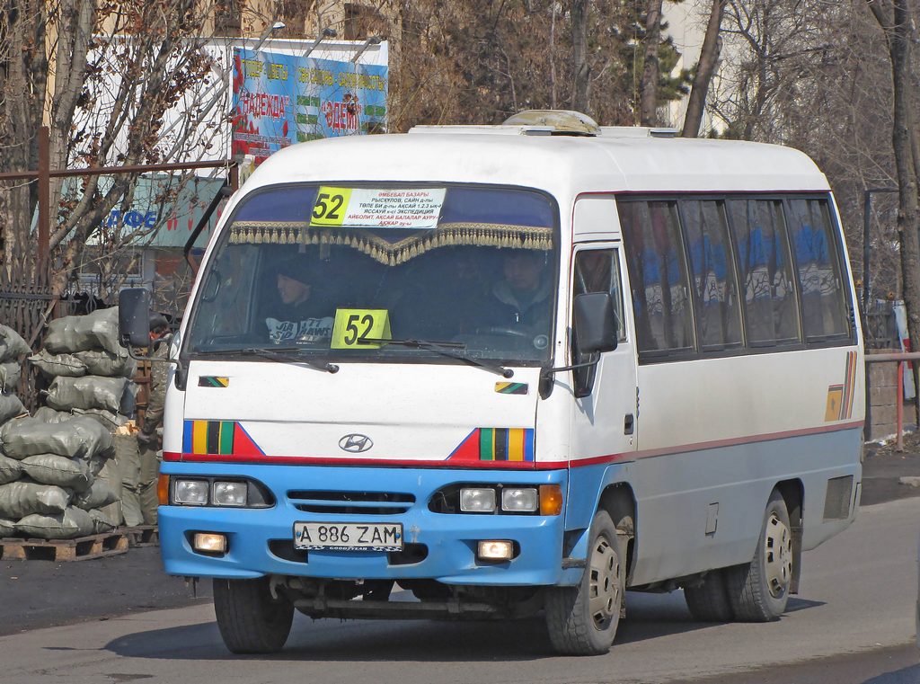 Almaty, Hyundai Chorus Nr. A 886 ZAM