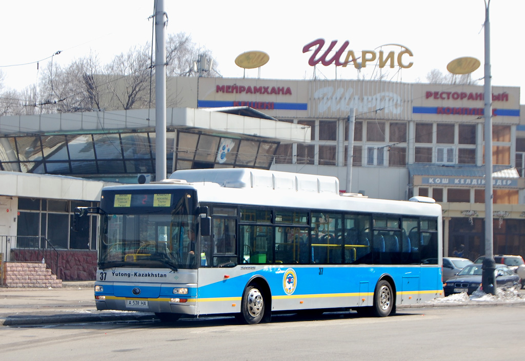 Almaty, Yutong-Kazakhstan ZK6120HGM № 037
