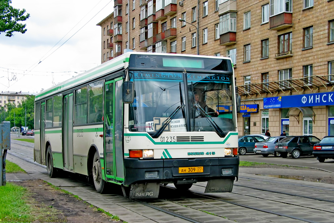 Moscow, Ikarus 415.33 nr. 01235