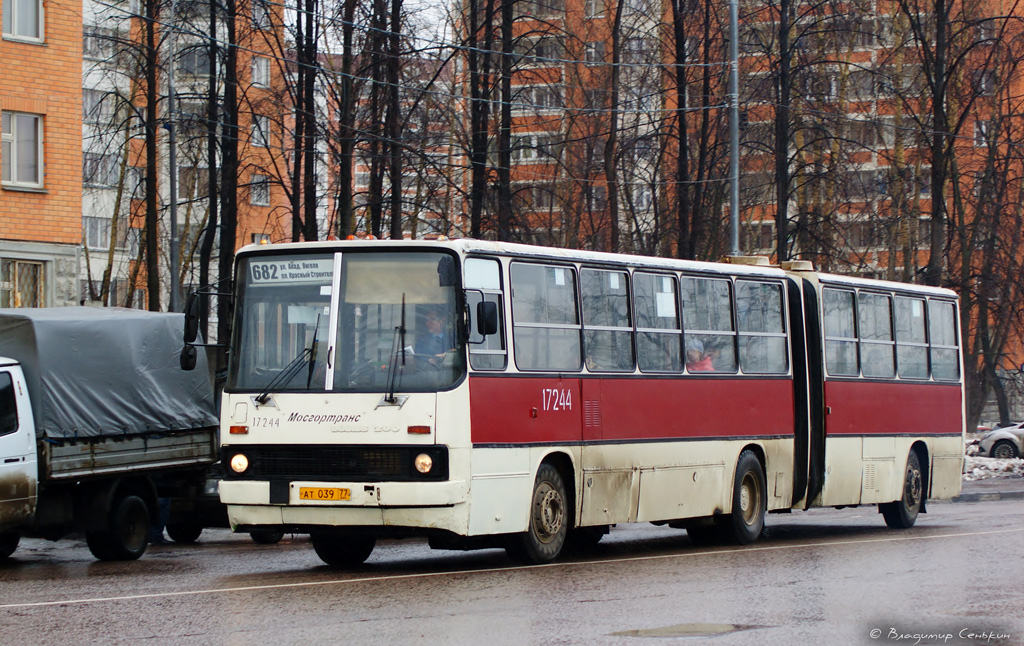 Moscow, Ikarus 280.33M № 17244
