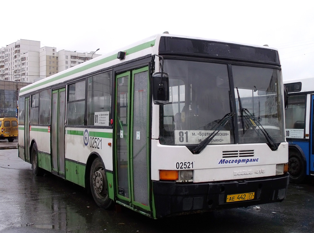 Moscow, Ikarus 415.33 # 02521