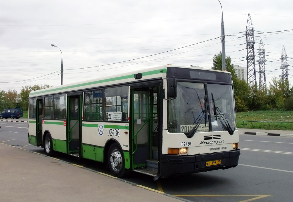 Moscow, Ikarus 415.33 # 02436