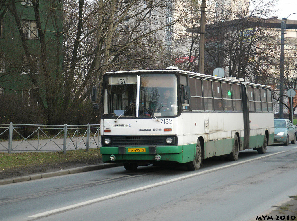 Saint Petersburg, Ikarus 280.33O №: 7182