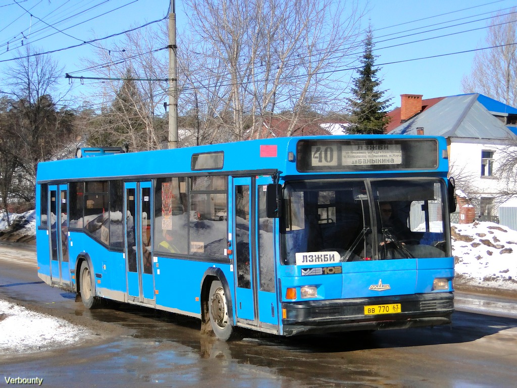 Tolyatti, MAZ-103.075 nr. ВВ 770 63