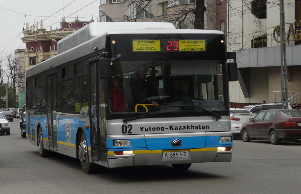 Almaty, Yutong-Kazakhstan ZK6120HGM č. 002