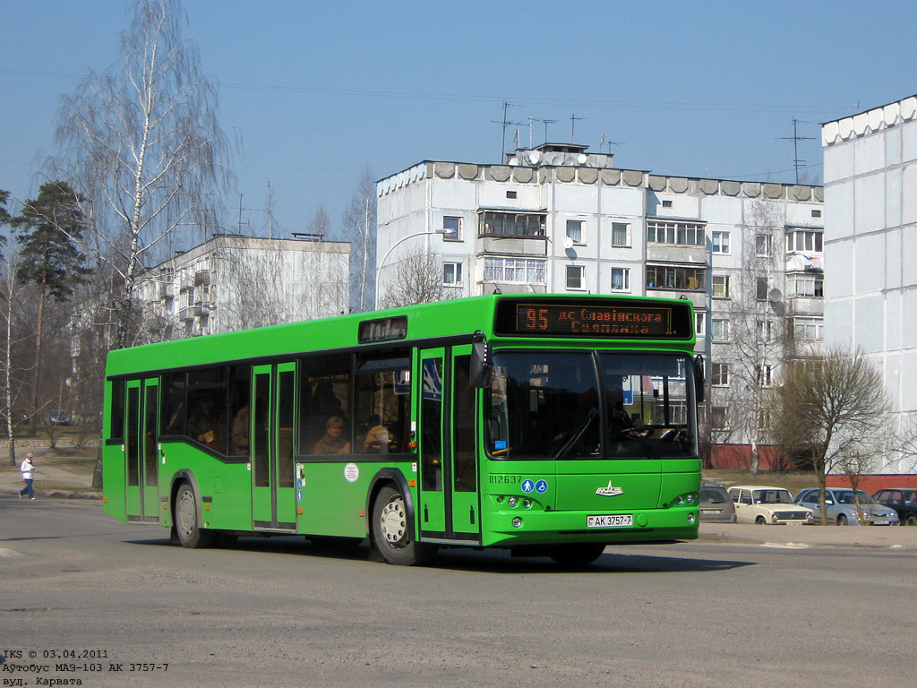 Minsk, MAZ-103.465 # 012637