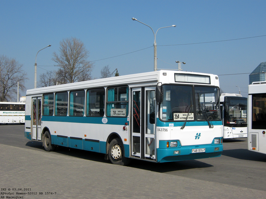 Minsk, Neman-52012 Nr. 043796